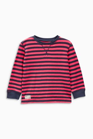 Multi Striped Long Sleeve Tops Two Pack (3mths-6yrs)